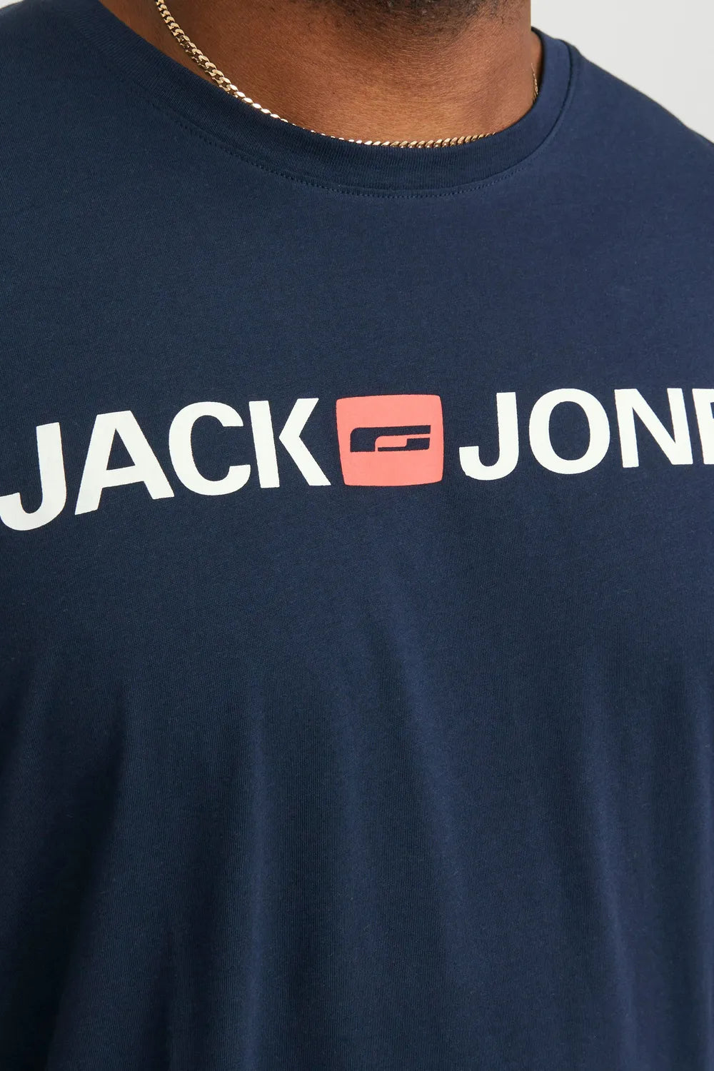 Jack & Jones Erkek KOYU LACİVERT TİŞÖRT 12184987