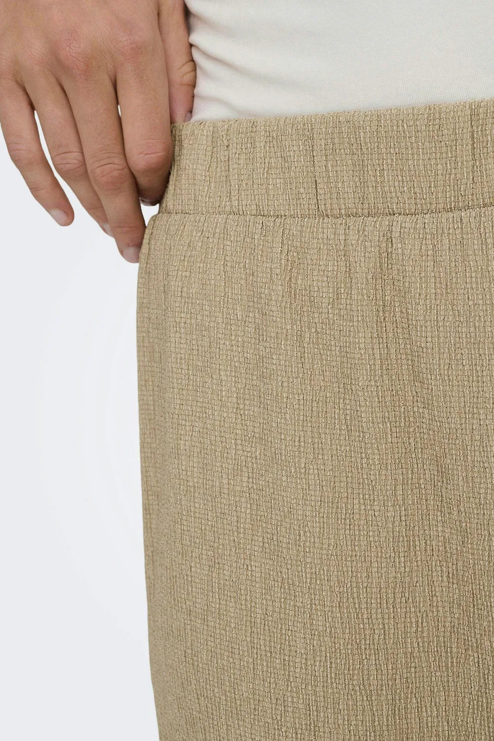 JDY Kadın Gümüş Mink Pantolon 15352943