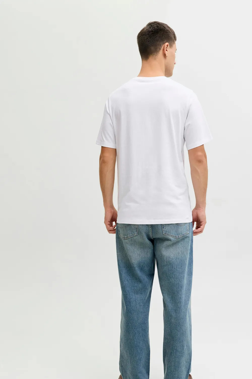 Jack&Jones Essentials Erkek Beyaz Tişört 12288536