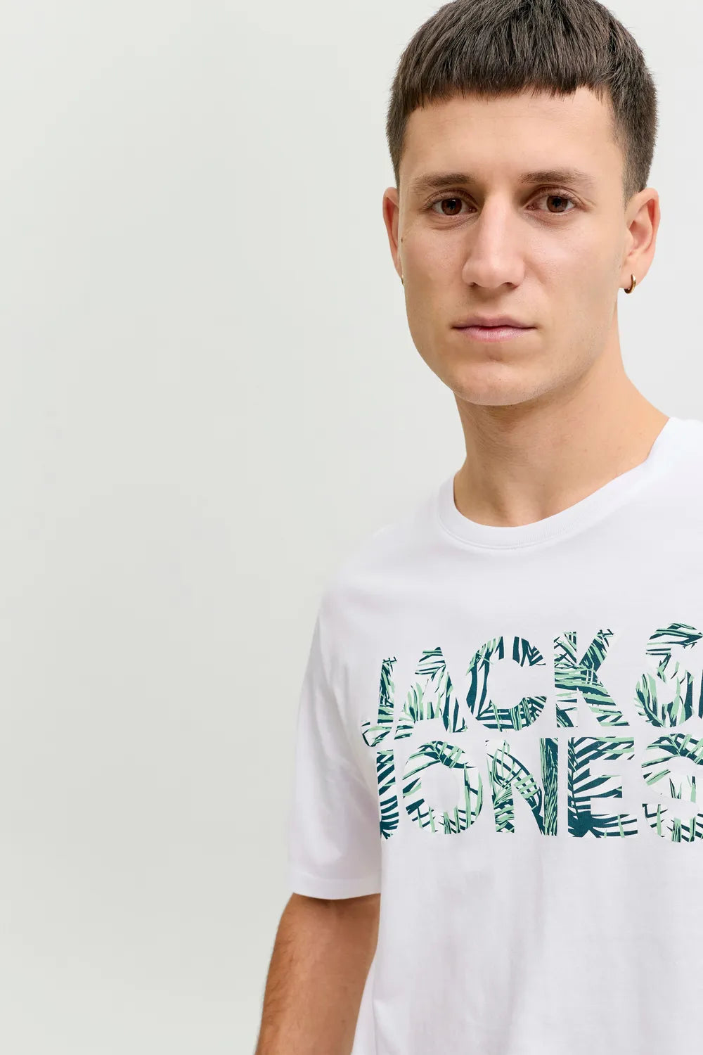 Jack&Jones Essentials Erkek Beyaz Tişört 12288536