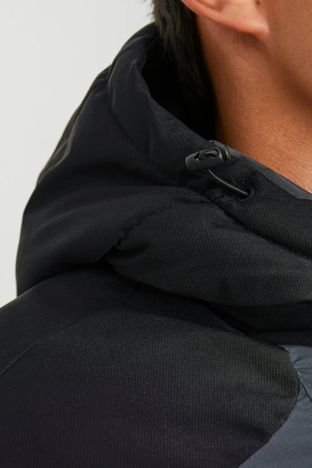 Jack Jones Erkek  Şişme Puffer Gri Mont  12239001G