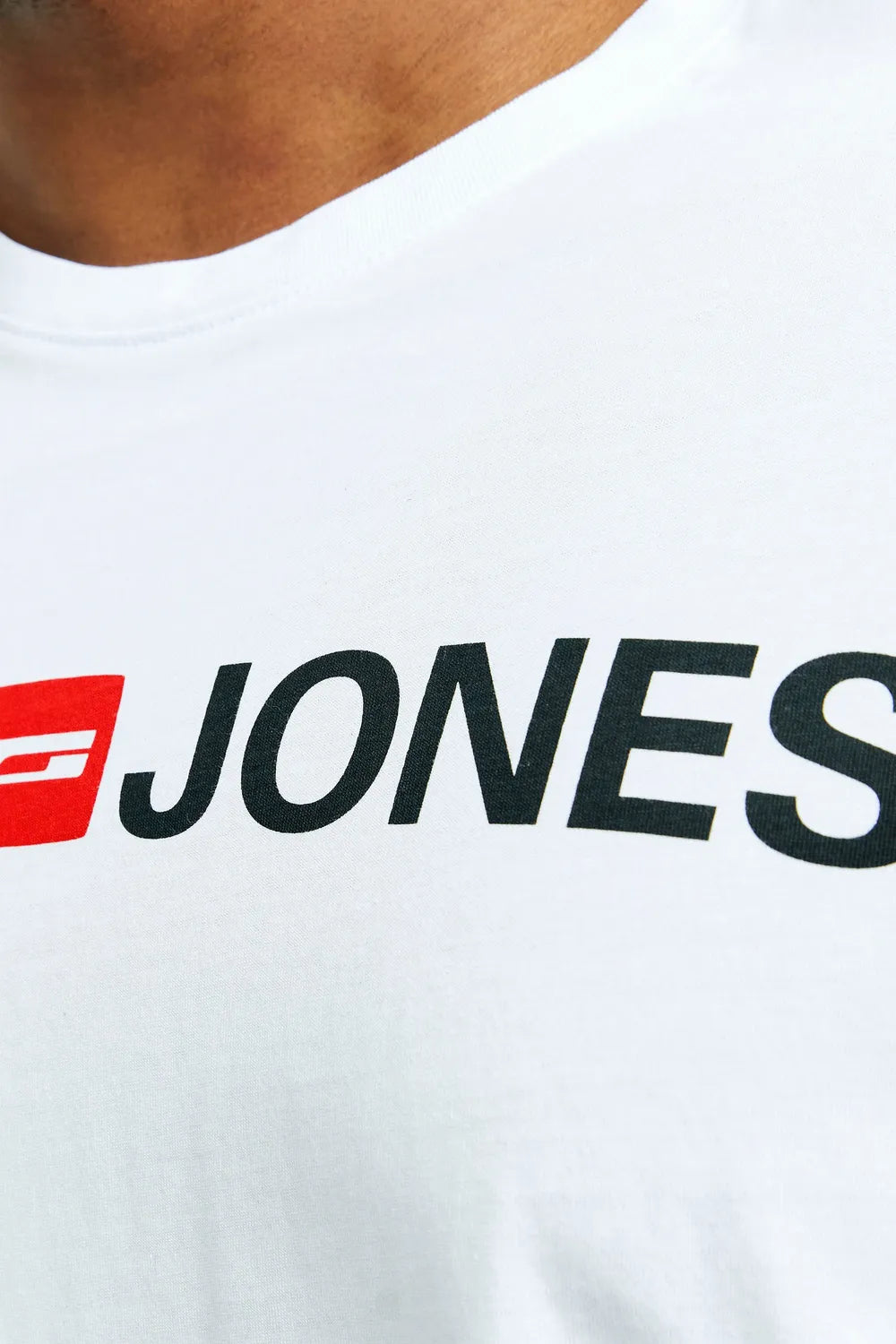 Jack & Jones Erkek BEYAZ TİŞÖRT 12184987