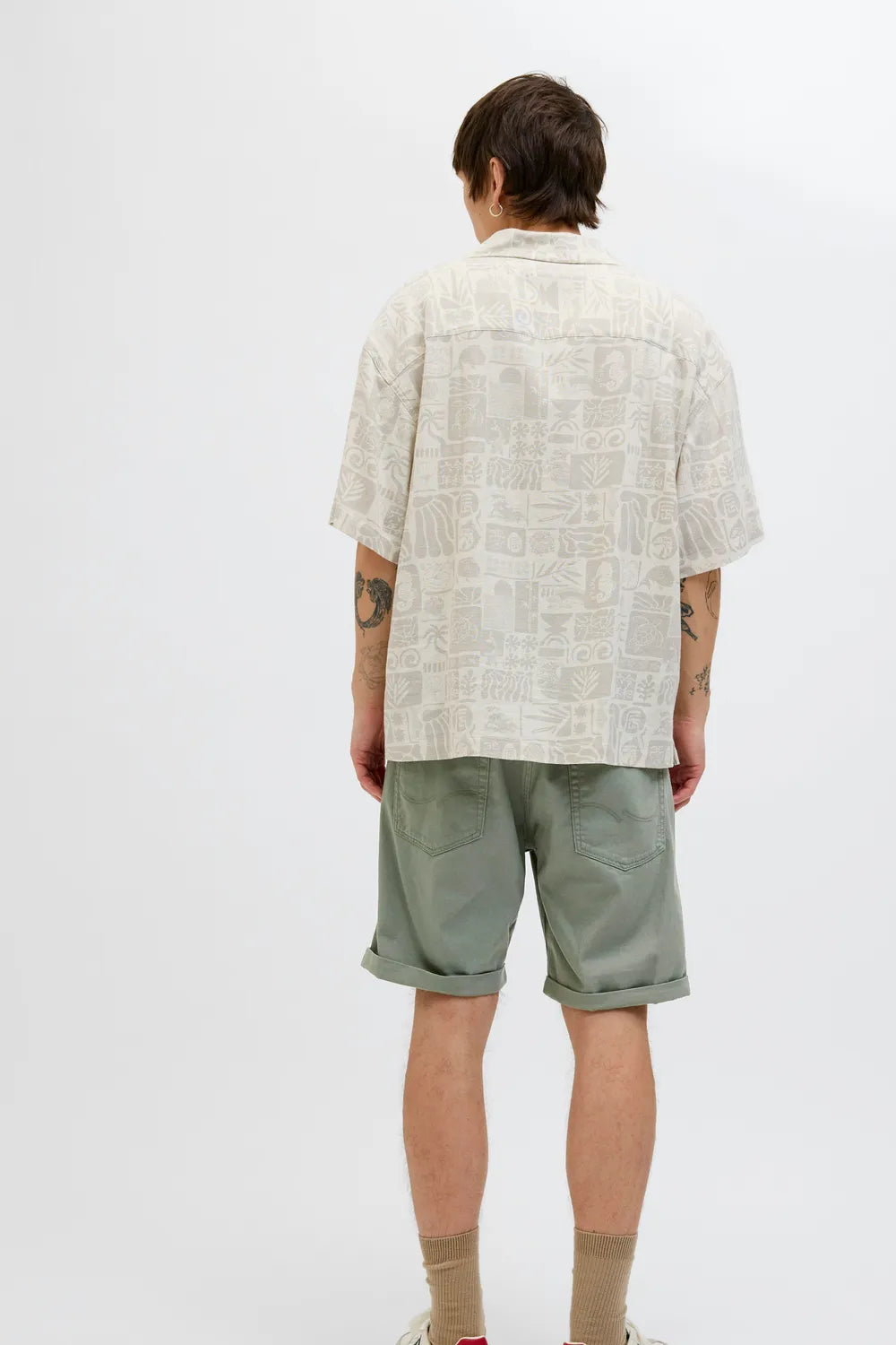 JACK JONES Erkek Haki Short 12165892