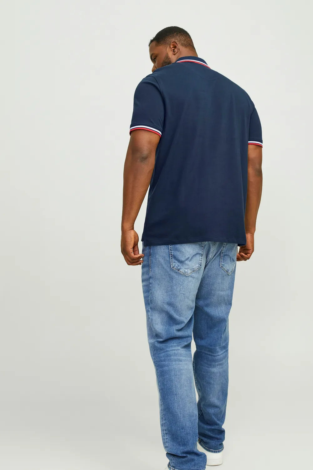 JACK JONES Erkek Lacivert Polo Tişört 12143859