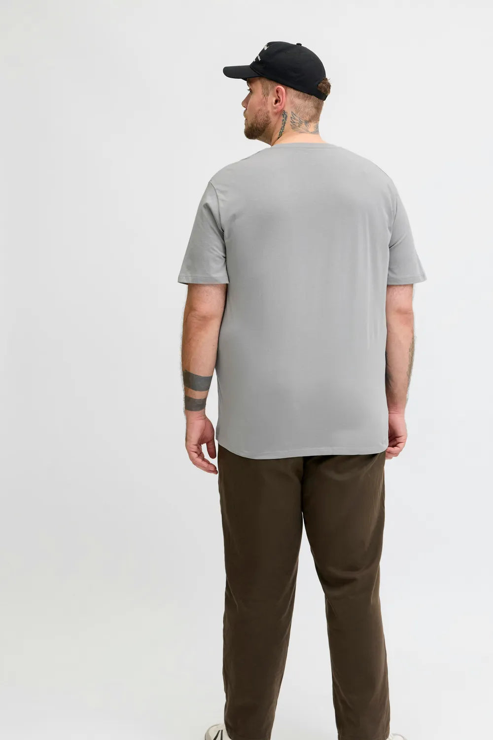 Jack&Jones Erkek GRİ TİŞÖRT 12158505