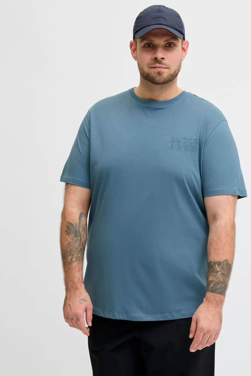 Jack&Jones Erkek MAVİ TİŞÖRT 12158505