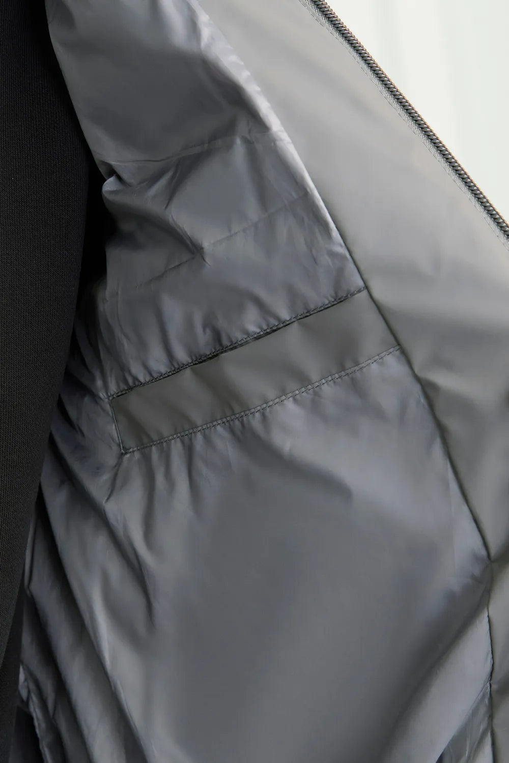 JACK JONES Erkek Gri Püsküllü Puffer 12239020