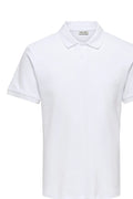 Only & Sons Erkek Beyaz Polo 22035825