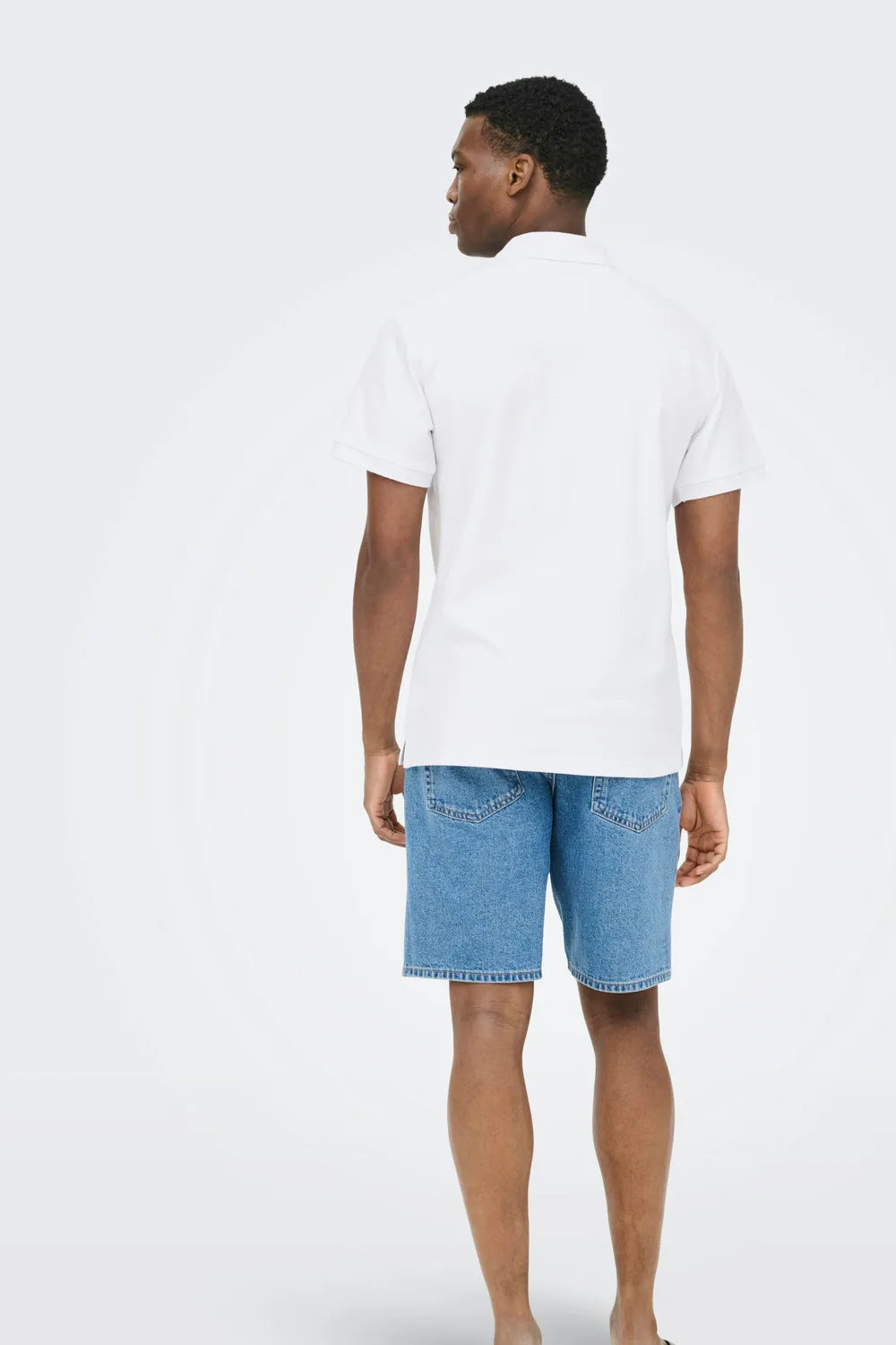 Only & Sons Erkek Beyaz Polo 22035825