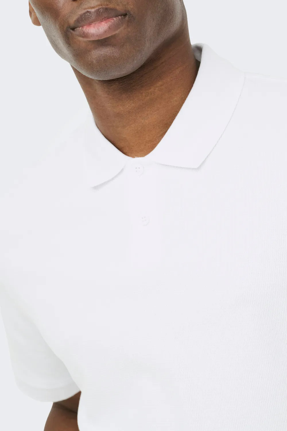 Only & Sons Erkek Beyaz Polo 22035825