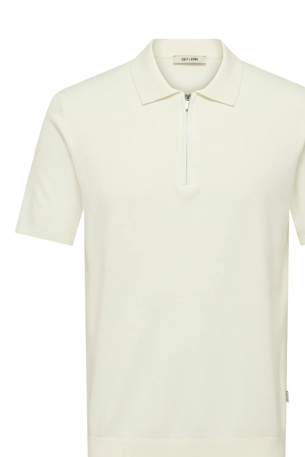 Only & Sons Erkek Bulut Beyazı Polo Yaka Tişört 22028606
