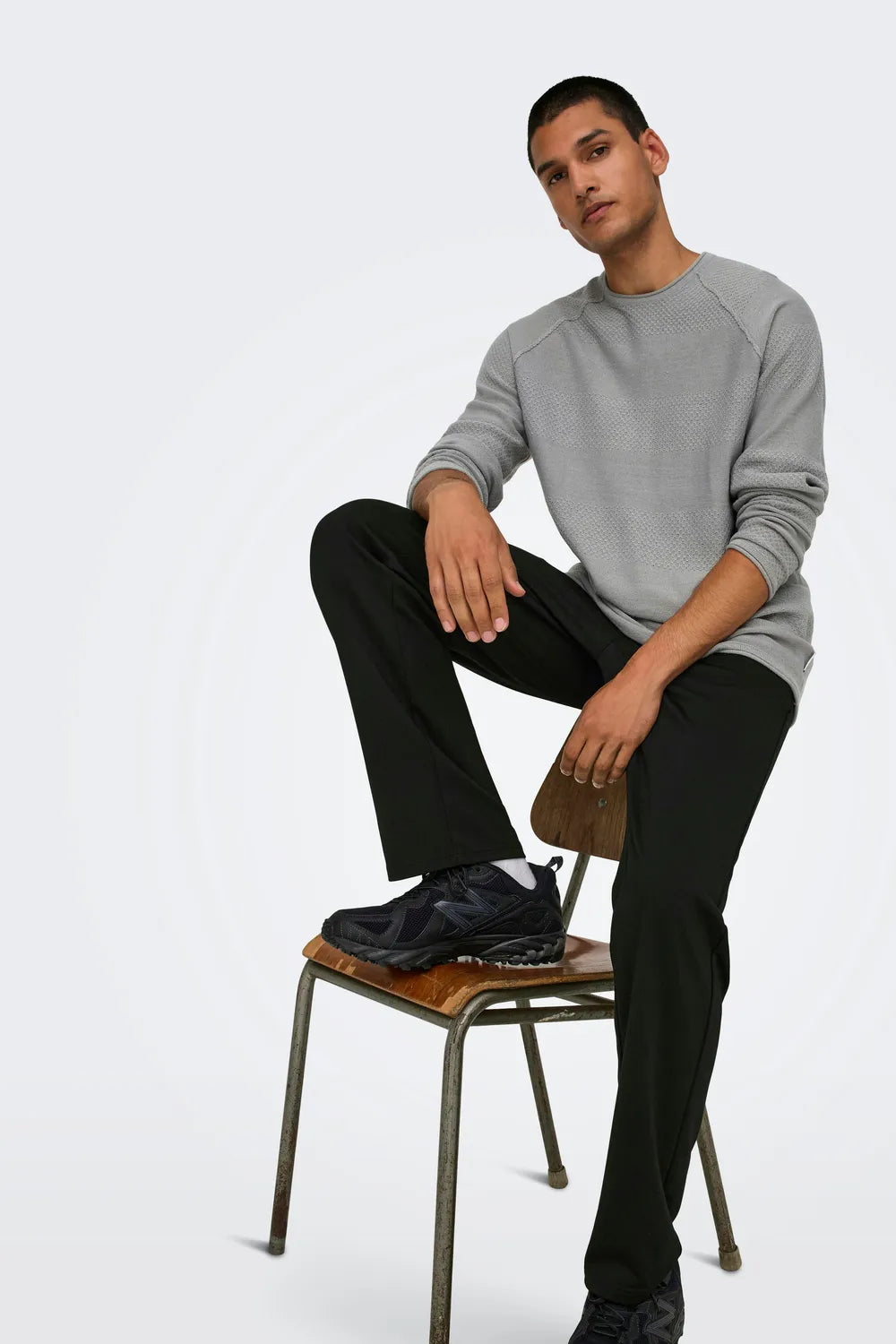 ONLY & SONS Erkek Siyah Pantolon 22033199