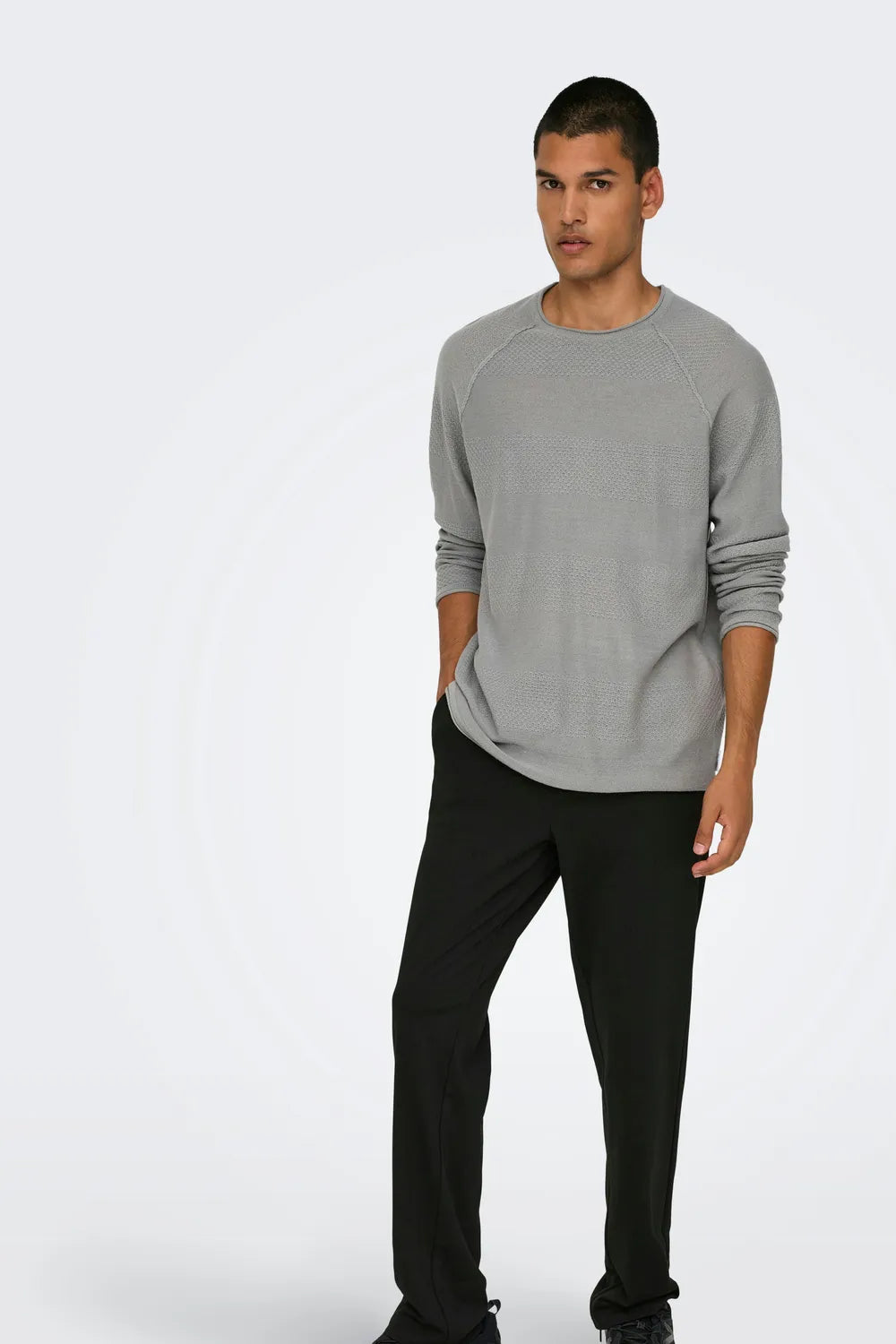 ONLY & SONS Erkek Siyah Pantolon 22033199