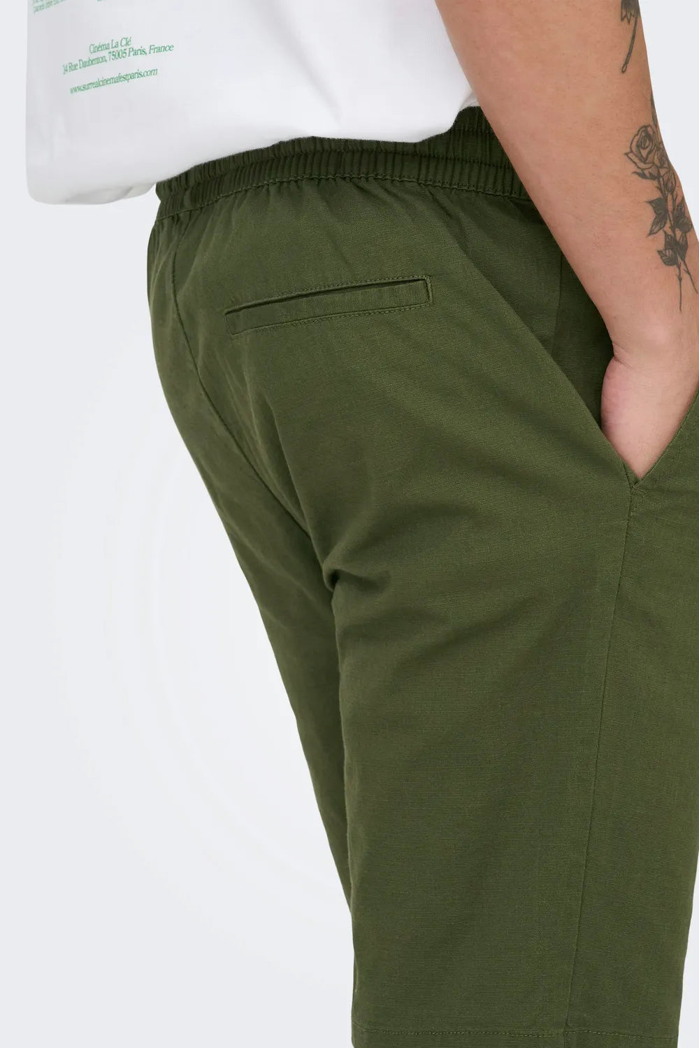 Only & Sons Erkek Yeşil Şort 22036361