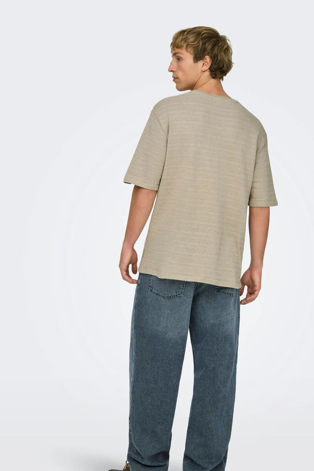 ONLY & SONS Erkek Açık Bej Kazak 22031761