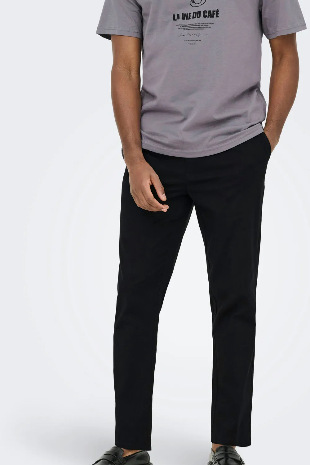 ONLY & SONS Erkek Siyah Pantolon 22036359