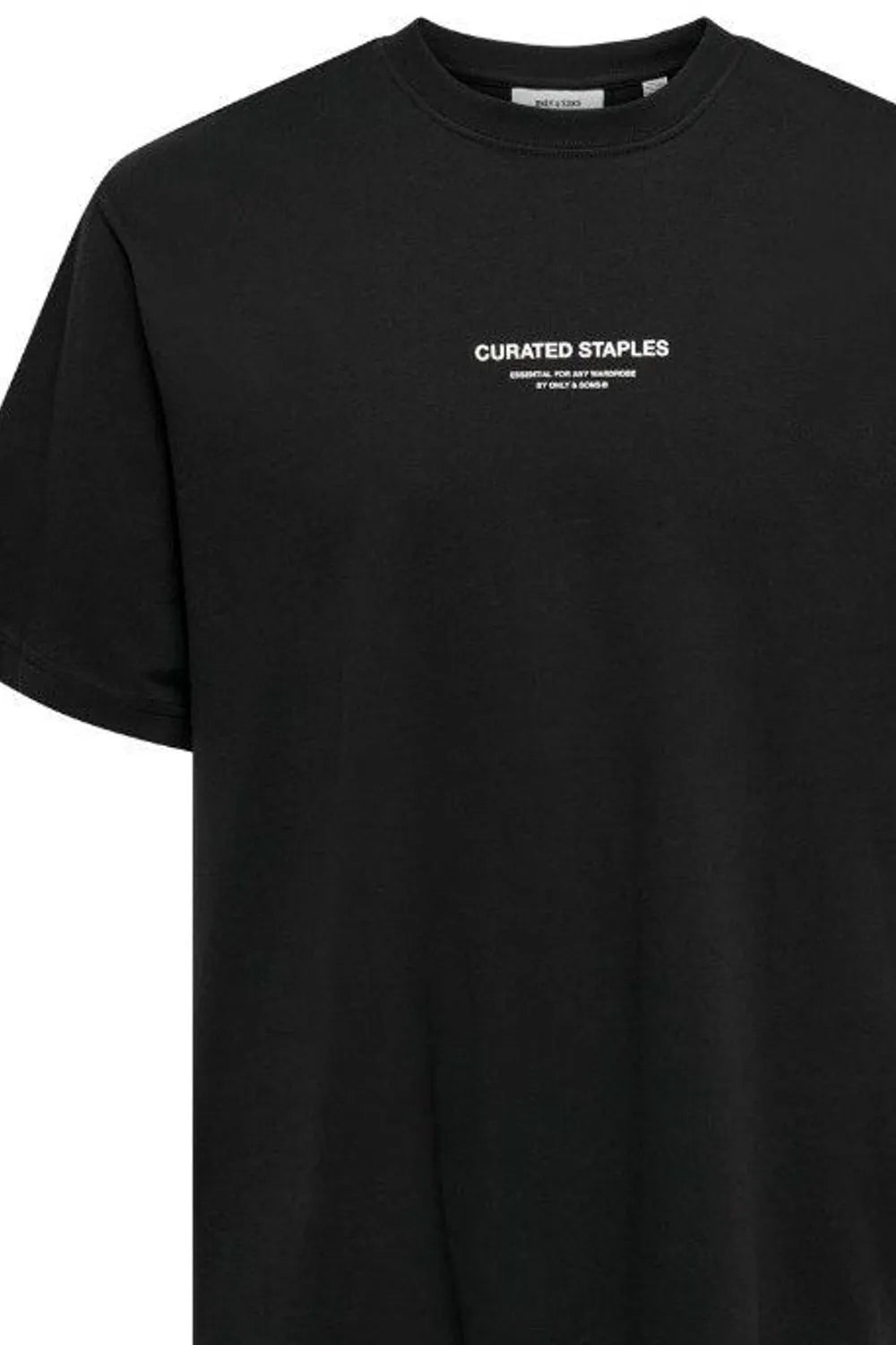 Only & Sons Erkek Siyah Tişört 22039102