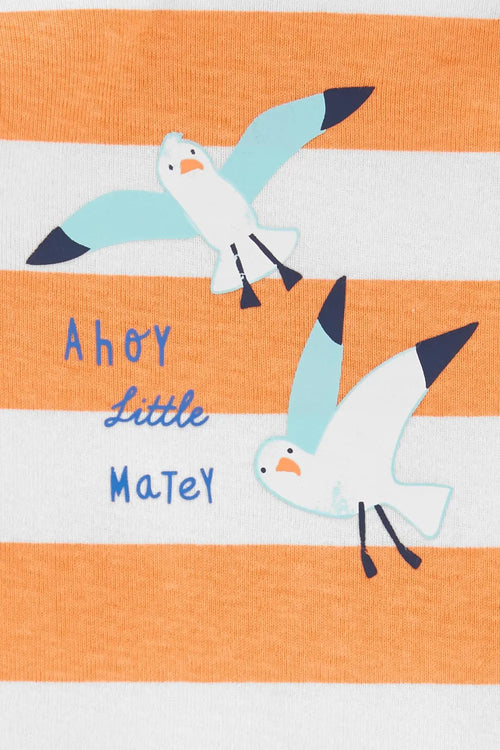 Carters Layette Mavi Erkek Bebek 3Lü Set 1N042210M