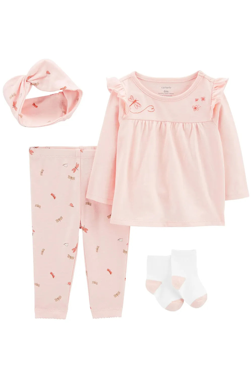Kız Bebek Alt Üst Set 4'lü Paket 1P559310