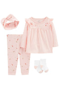 Kız Bebek Alt Üst Set 4'lü Paket 1P559310
