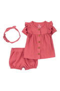 Kız Bebek Alt Üst Set Kırmızı 1S485910