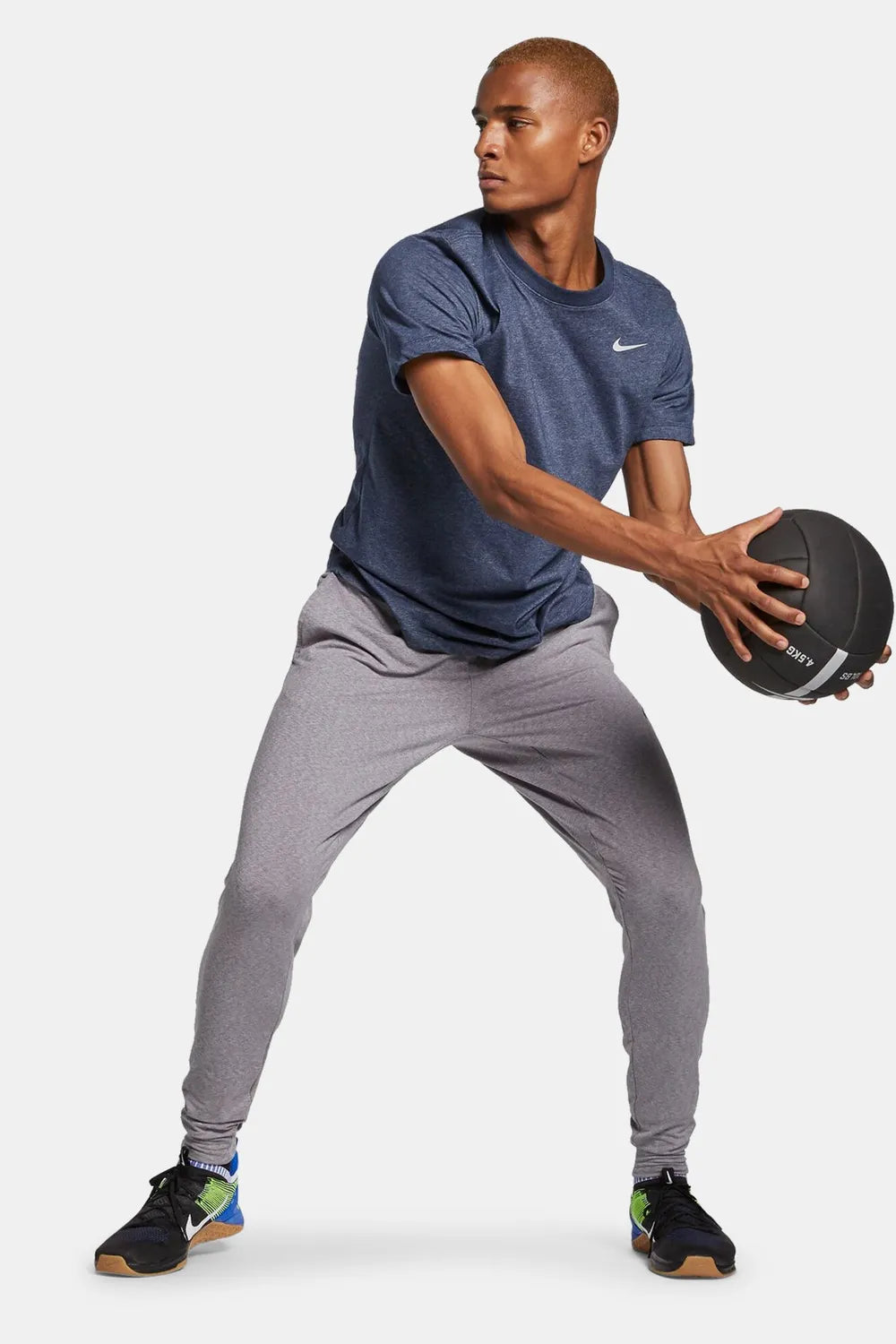 Nike Erkek Gri Tişört AR6029-473