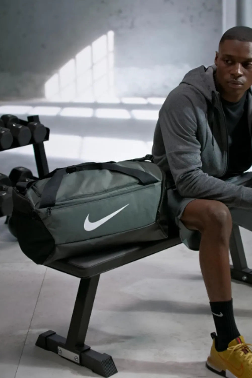 Nike Erkek Gri Çanta DM3976-068