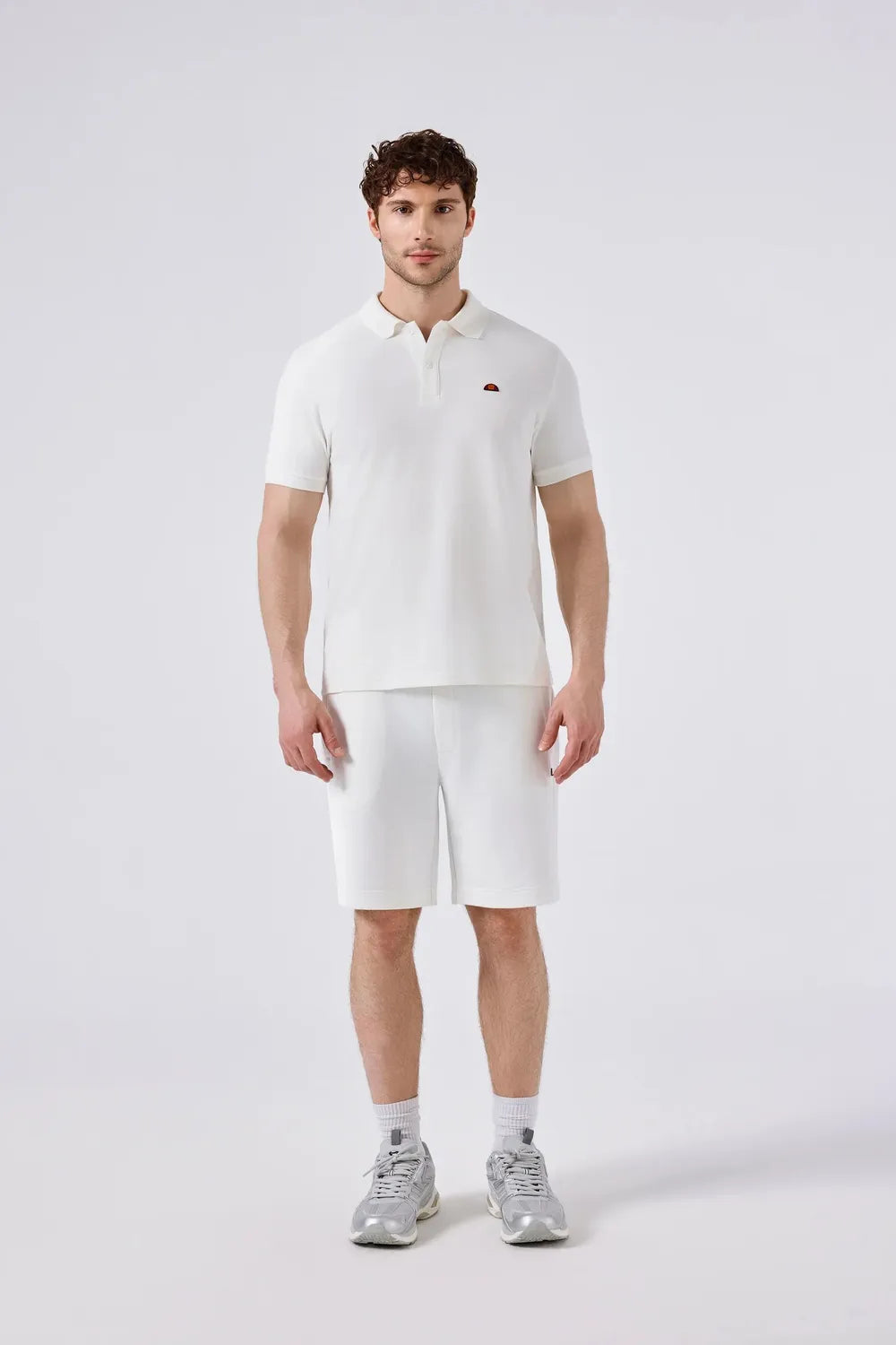 Ellesse Erkek Off White Tişört 6SM5044