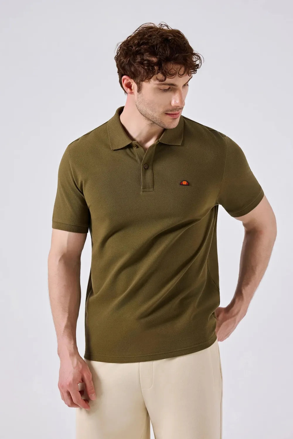 Ellesse Erkek Khaki M-6SM5044-KH-L 6SM5044