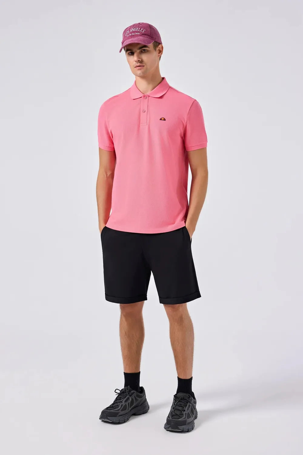 Ellesse Erkek Pembe Tişört 6SM5044