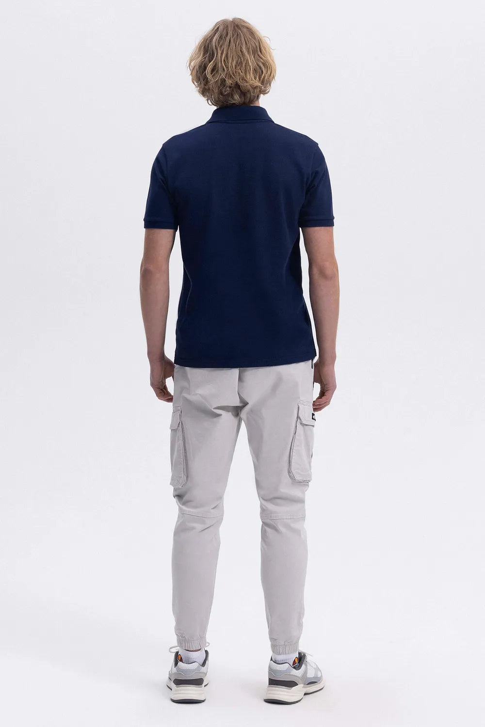 ELLESSE Erkek Lacivert Polo Tişört EM460