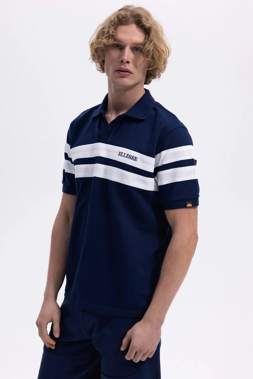 Ellesse Erkek Lacivert Polo Tişört EM396