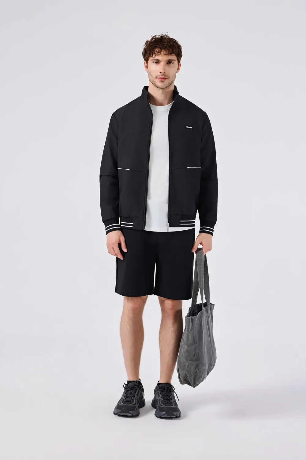Ellesse Erkek Siyah M-6SM4010-BK-L 6SM4010