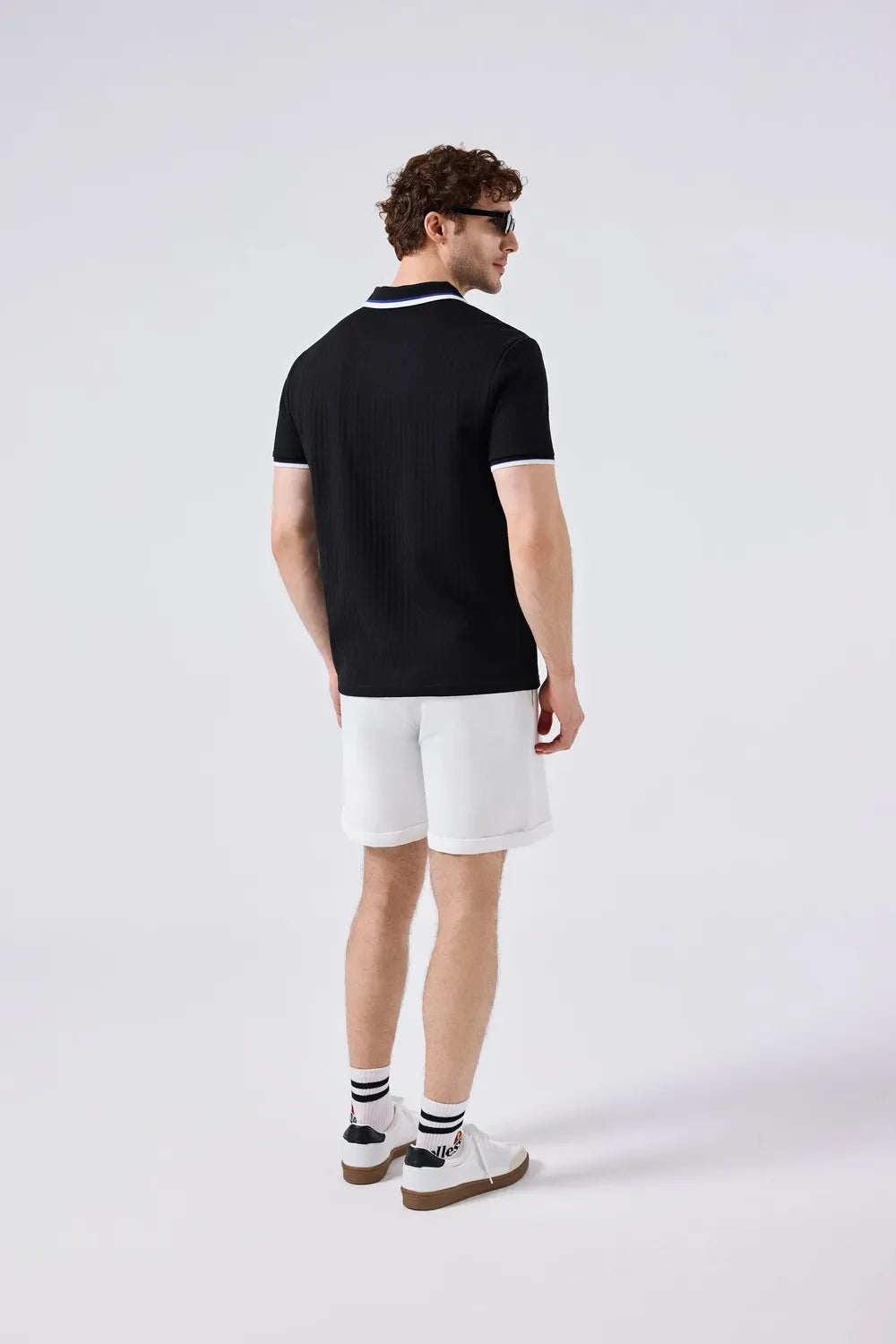 Ellesse Erkek Off White Tişört 6SM4014