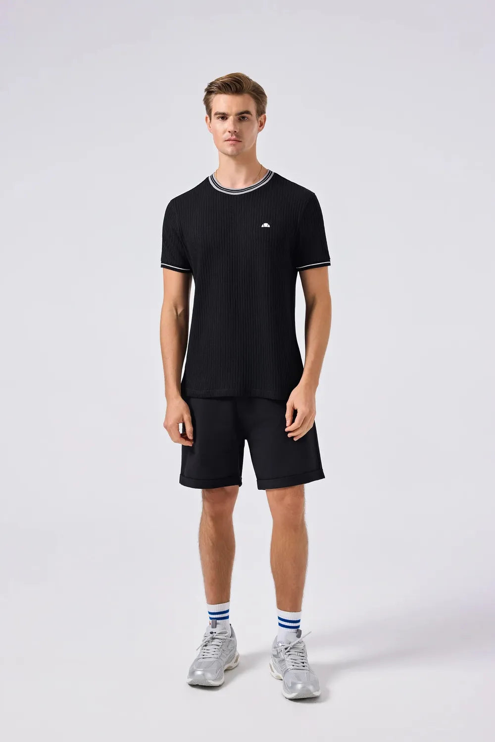 Ellesse Erkek Siyah Tişört 6SM4014