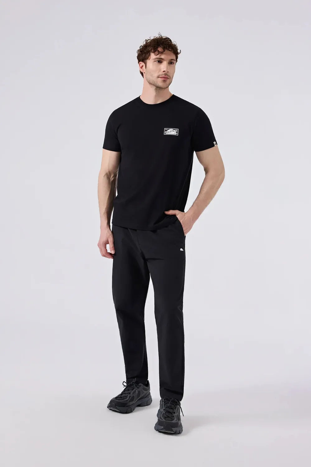 Ellesse Erkek Siyah Tişört 6SM4024