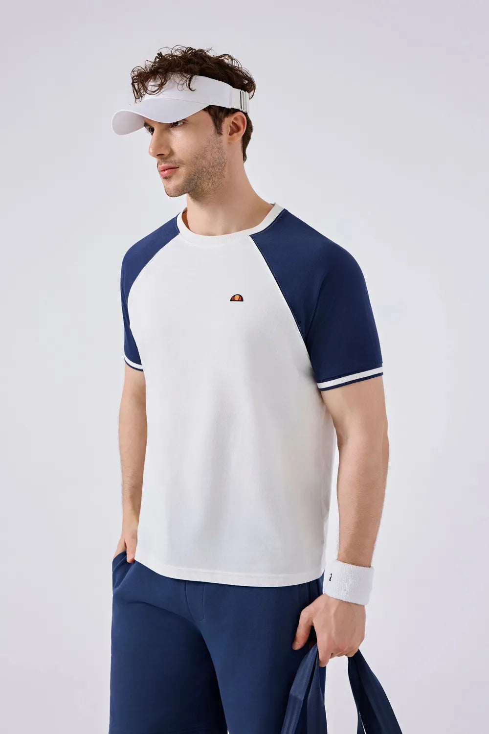 Ellesse Erkek Off White Tişört 6SM5013