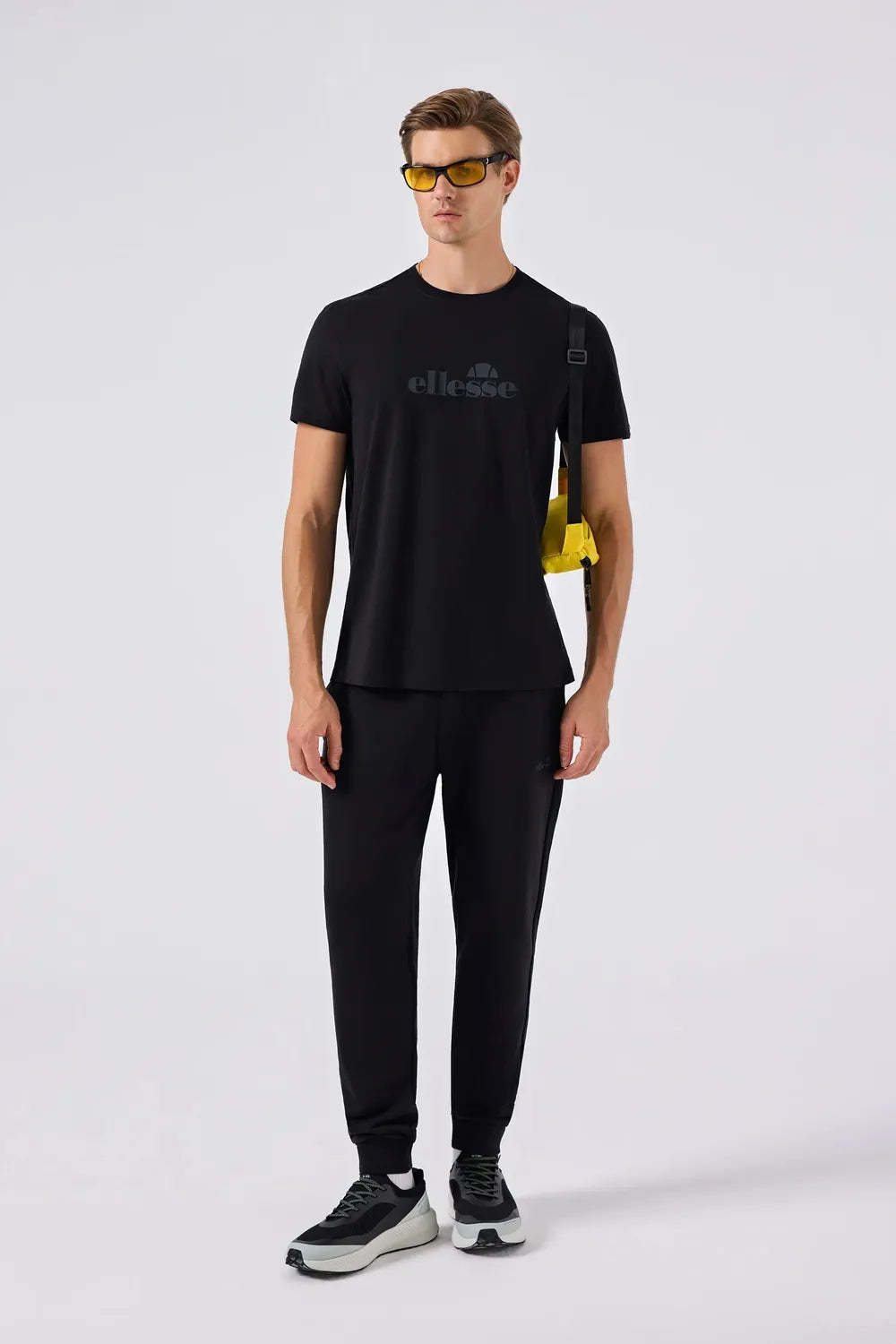 Ellesse Erkek Siyah Tişört 6SM5017