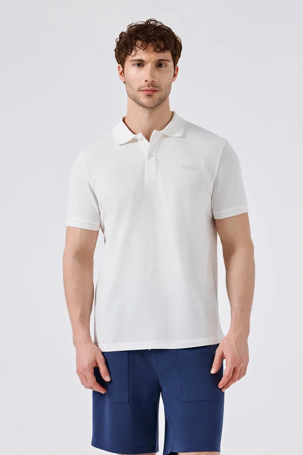 Ellesse Erkek Off White Tişört 6SM5018