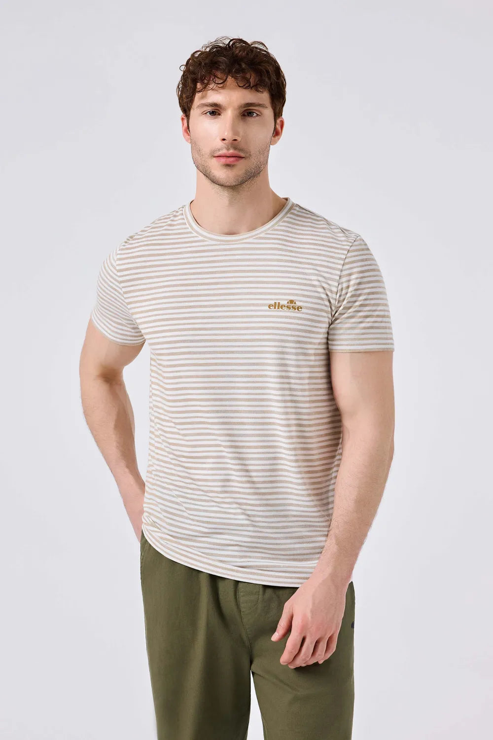 Ellesse Erkek Bej Tişört 6SM5021