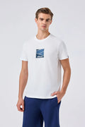 Ellesse Erkek Off White Tişört 6SM5025