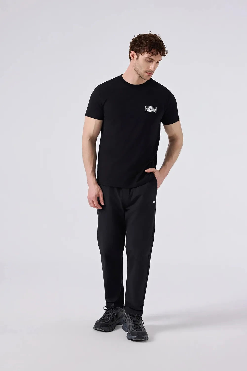 Ellesse Erkek Siyah Tişört 6SM5028