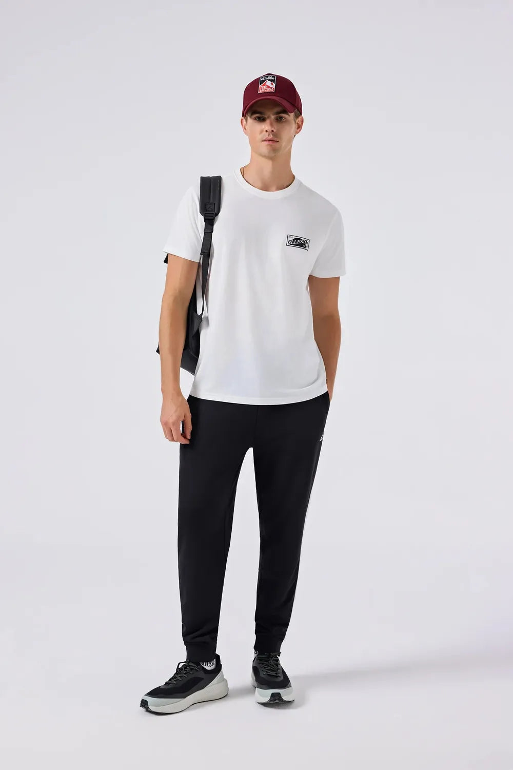 Ellesse Erkek Off White Tişört 6SM5028