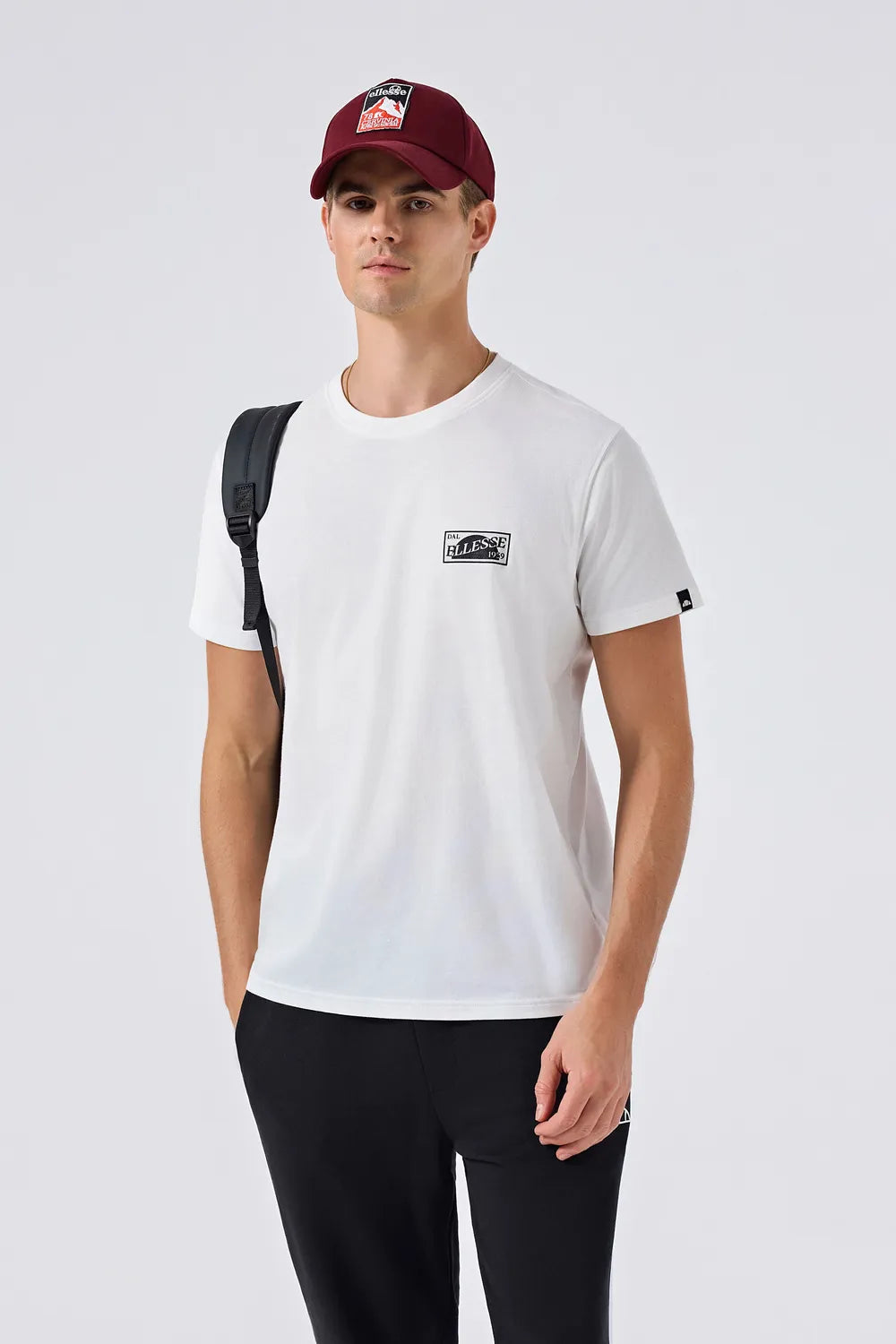 Ellesse Erkek Off White Tişört 6SM5028
