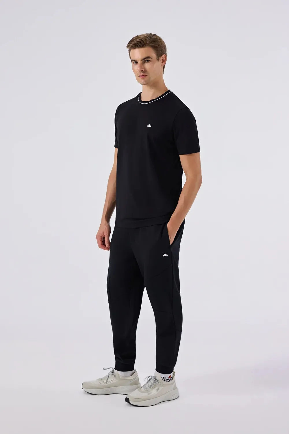 Ellesse Erkek Siyah Tişört 6SM5058