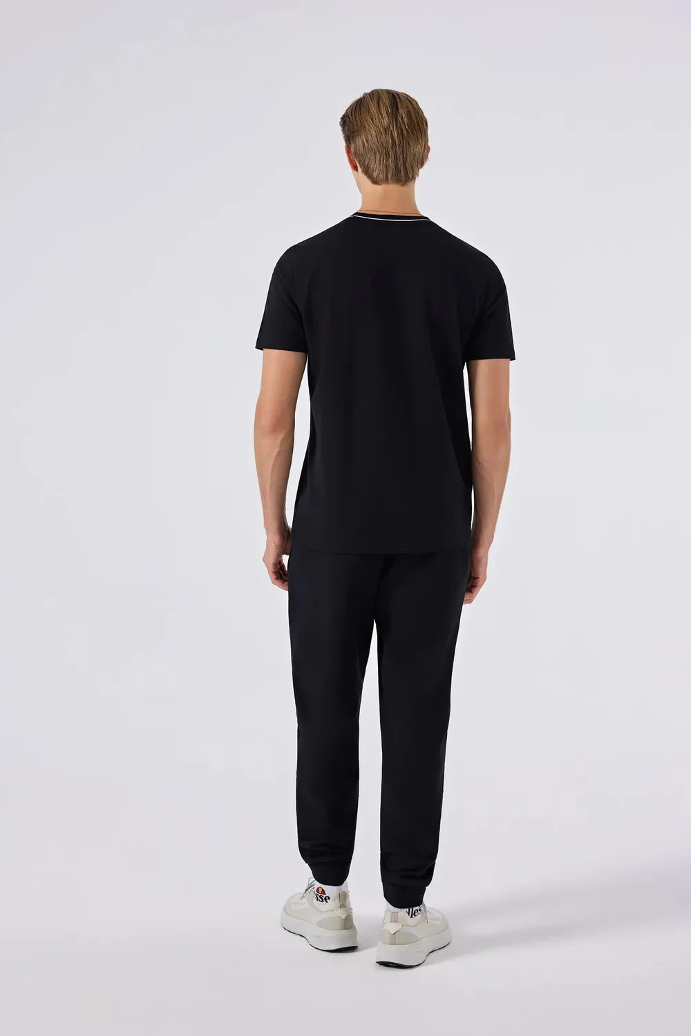 Ellesse Erkek Siyah Tişört 6SM5058