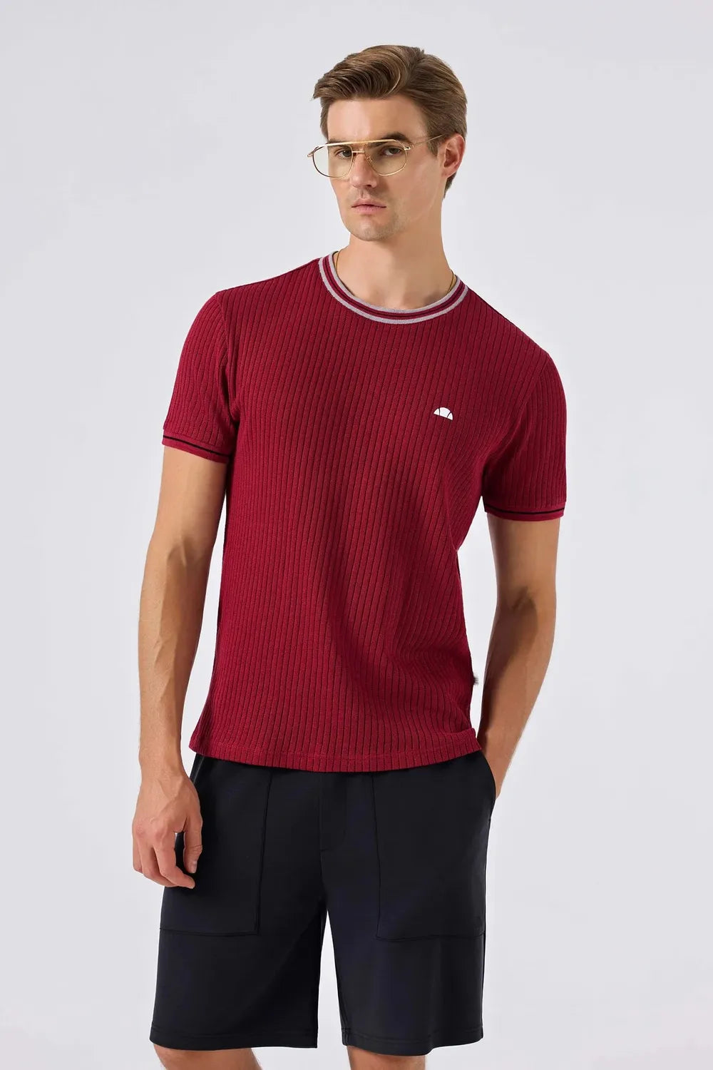 Ellesse Erkek Bordo Tişört 6SM5046
