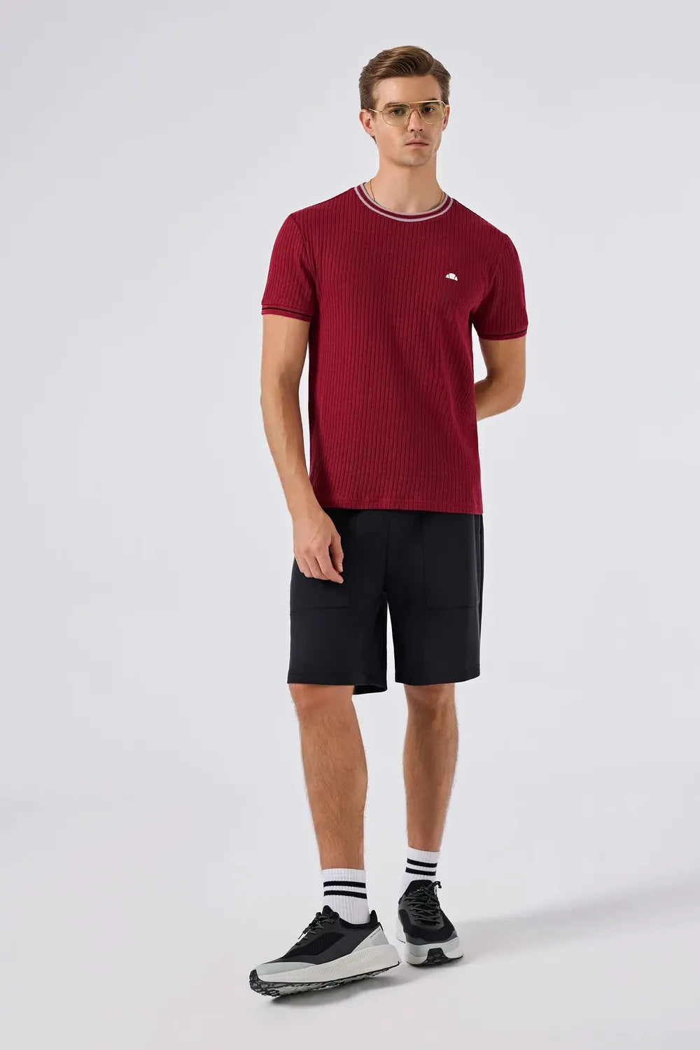 Ellesse Erkek Bordo Tişört 6SM5046