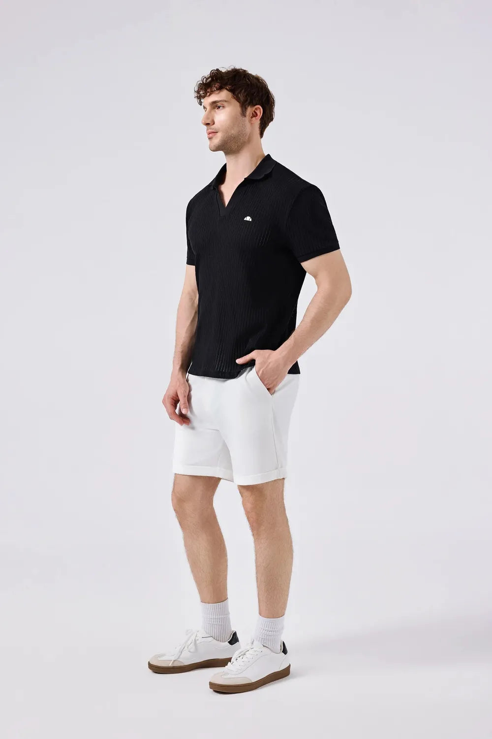 Ellesse Erkek Siyah Tişört 6SM5047