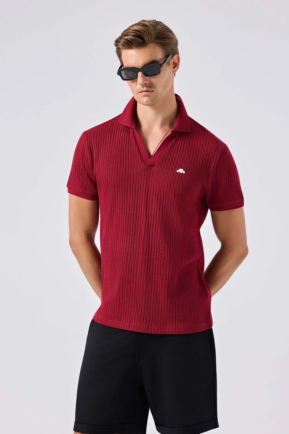 Ellesse Erkek Bordo Tişört 6SM5047